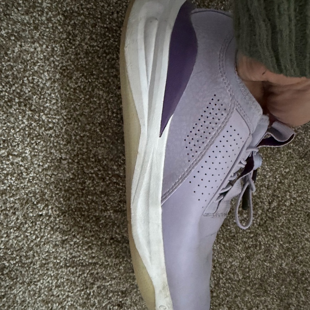 Purple Athletic Sneakers